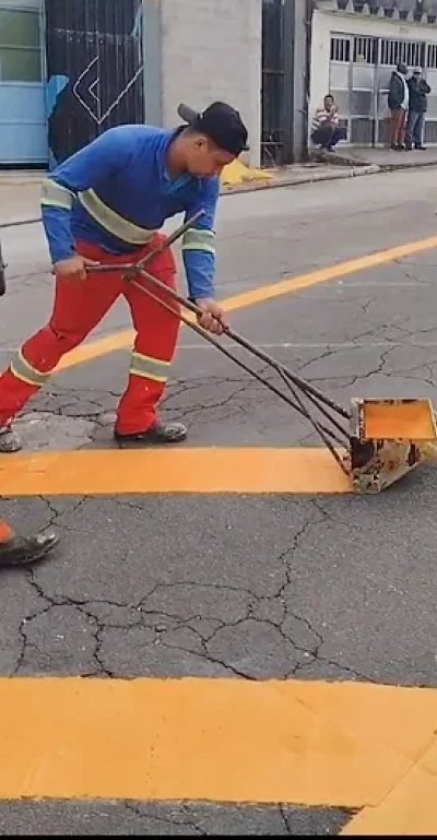 Pintura Termoplástica Extrudado